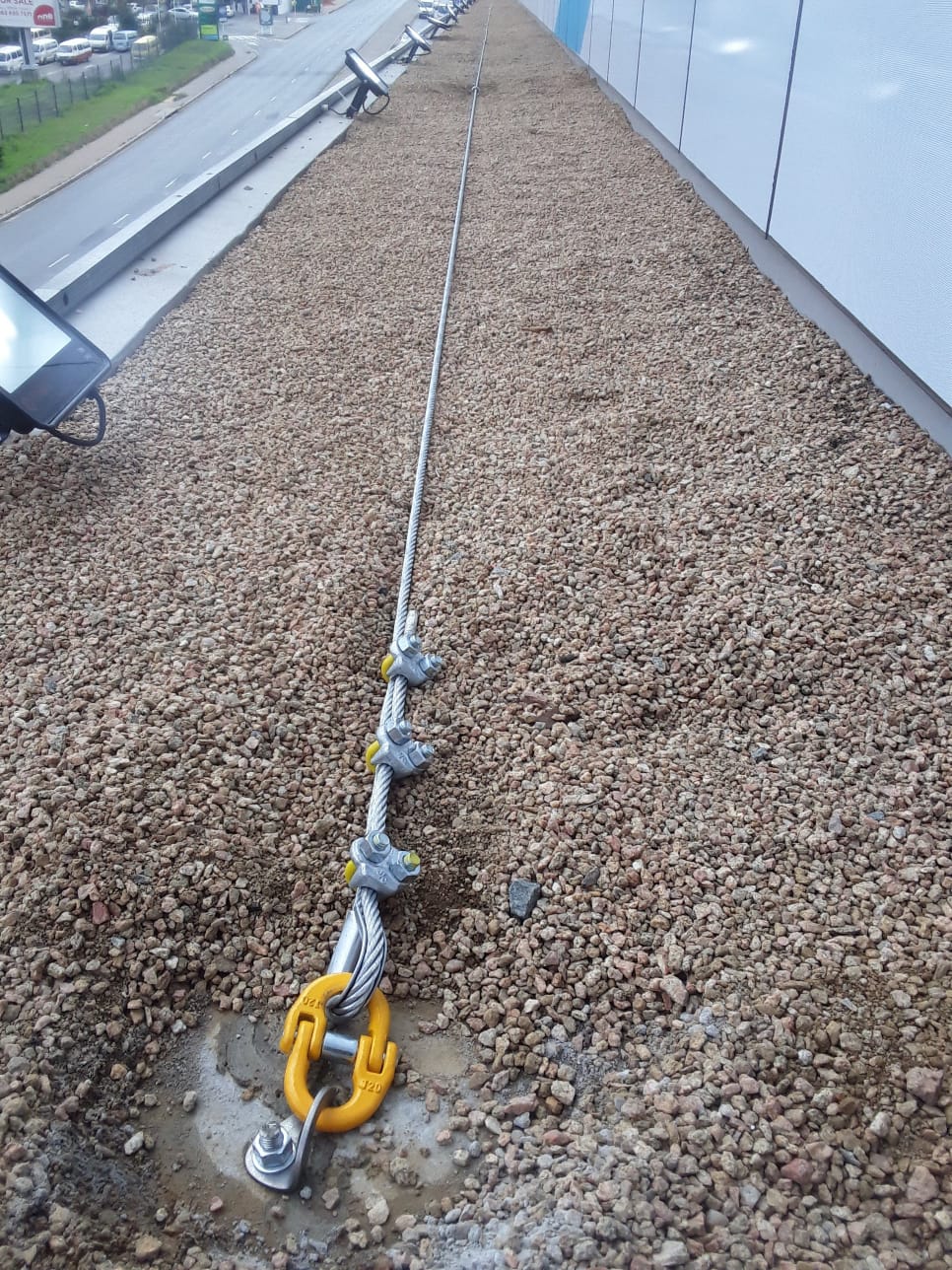 Life line installation at Midrand