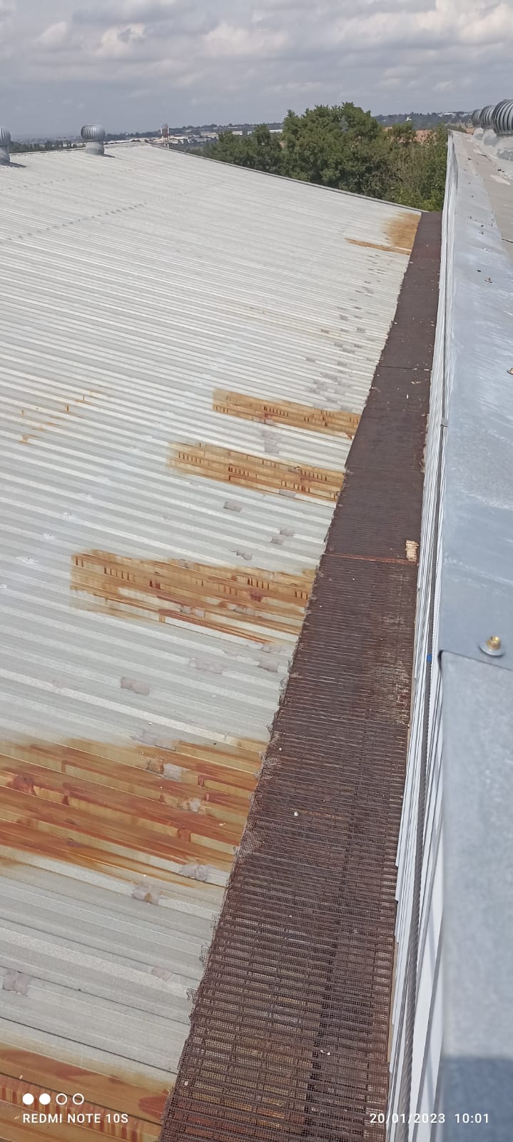 Waterproofing and Roof Painting at Honeywell Building, Johannesburg