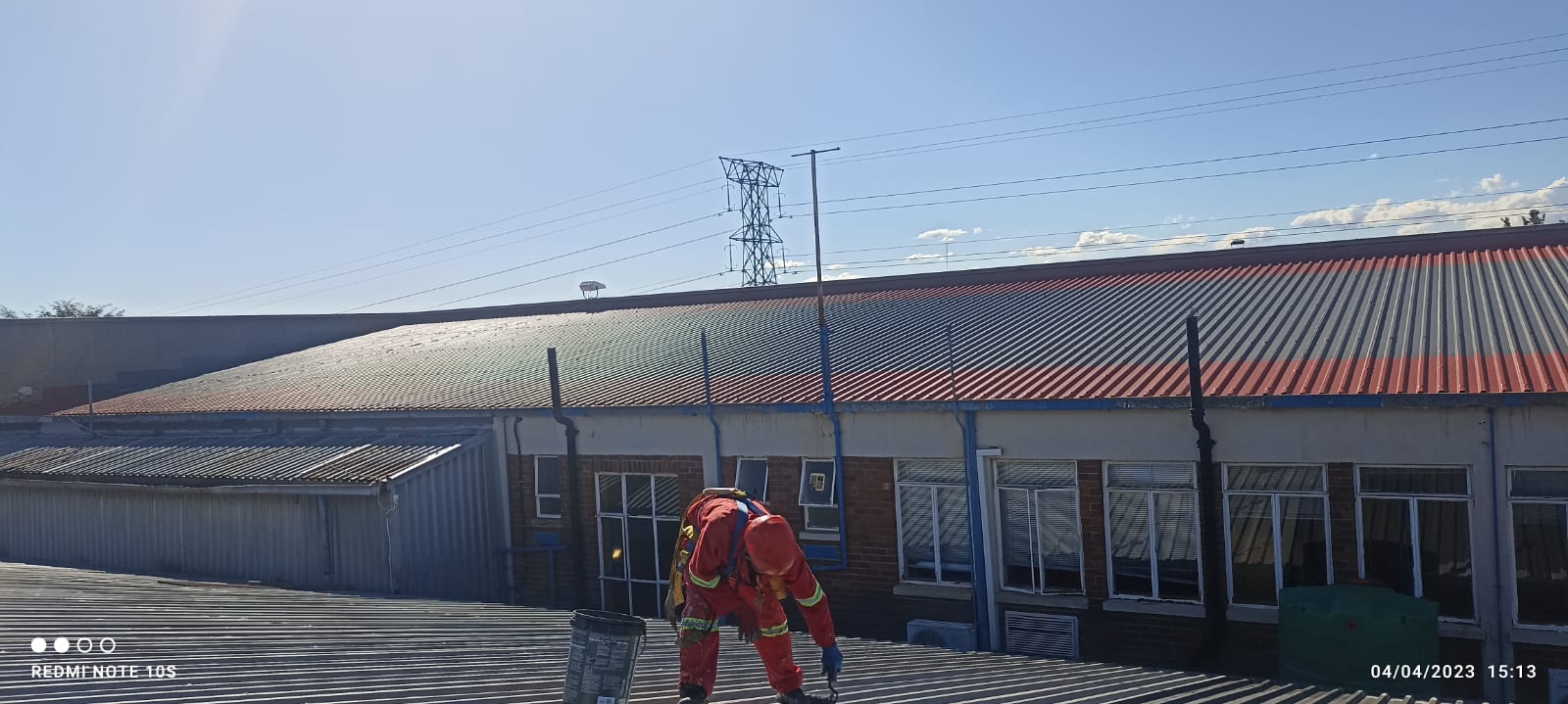Waterproofing and Roof Painting at Honeywell Building, Johannesburg